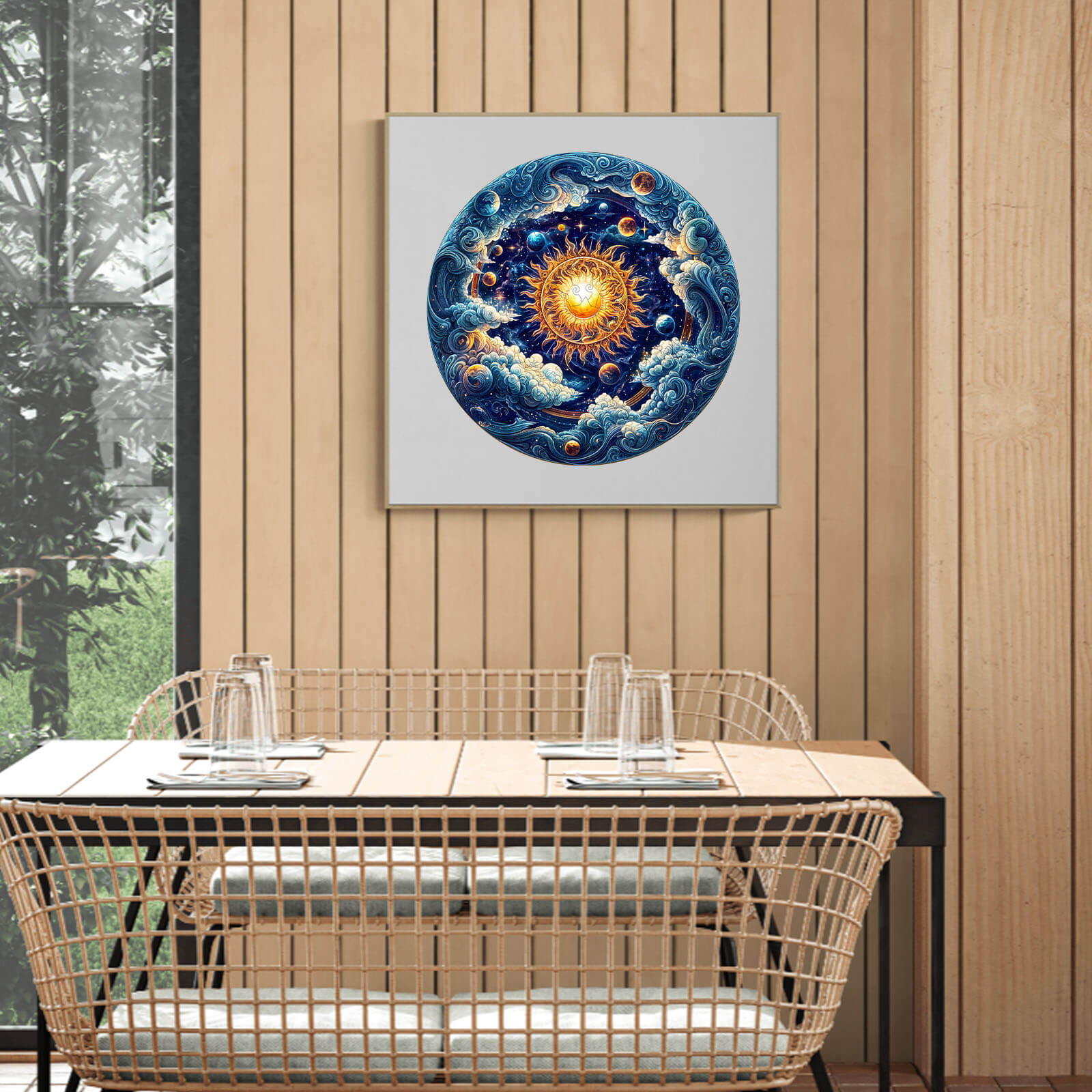 Cosmic Radiance  Wooden Jigsaw Puzzle