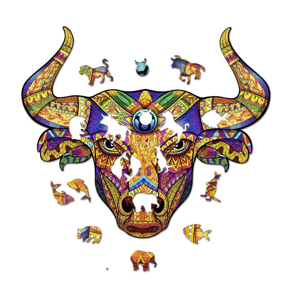 Constellation Taurus Wooden Jigsaw Puzzle