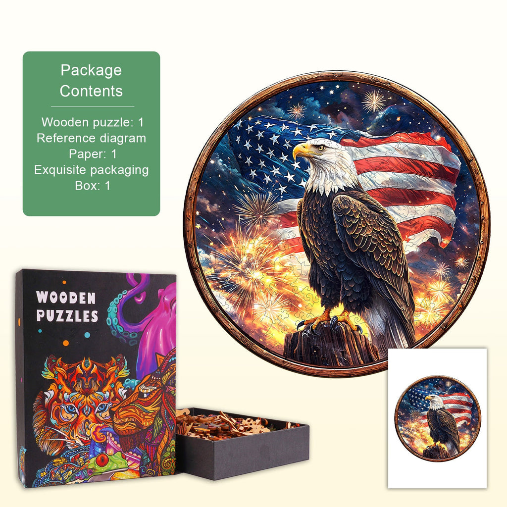 Eagle's Pride Wooden Jigsaw Puzzle