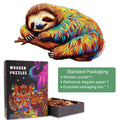 Sloth Leisurely Wooden Jigsaw Puzzle