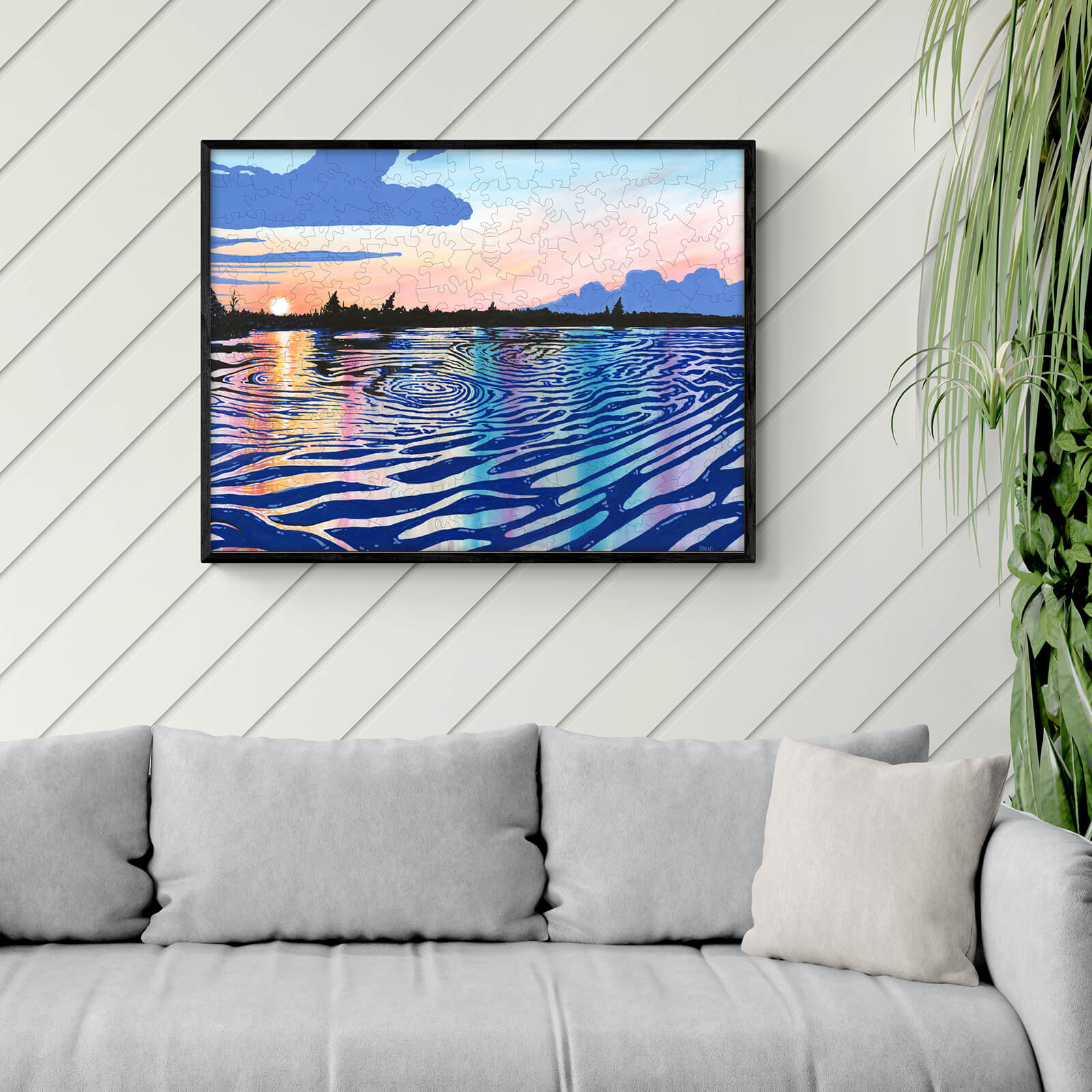 Black Rapids View - By Artist Sarah Bradfield