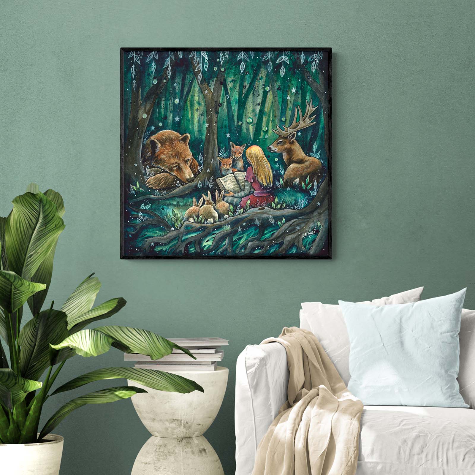 The Storyteller - By Artist Kathryn Fedora