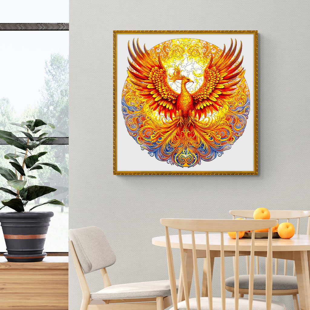Noble Phoenix Wooden Jigsaw Puzzle