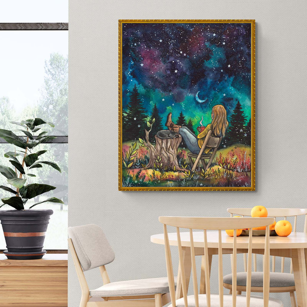 With The Stars - By Artist Kathryn Fedora