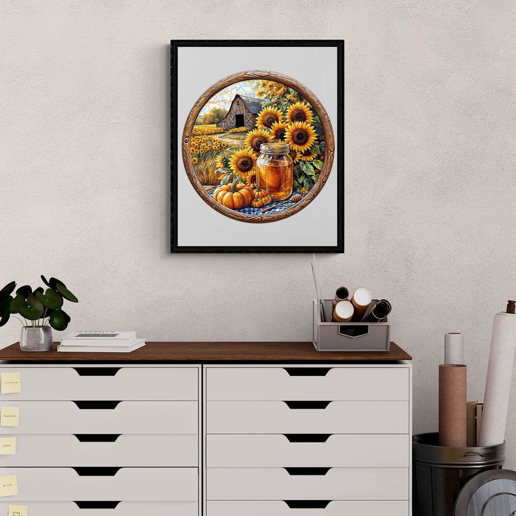 SEEK AND FIND BEES Wooden Jigsaw Puzzle