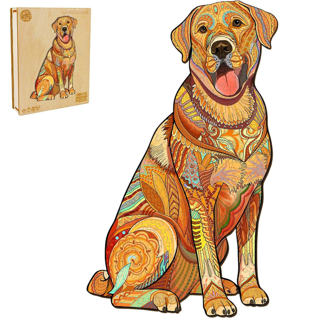 Labrador Wooden Jigsaw Puzzle