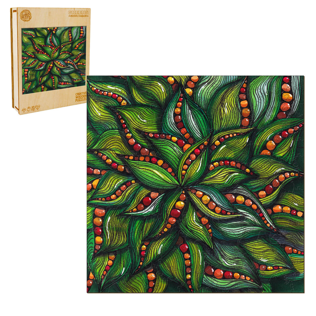 Greens - By Artist Erin Desjardine