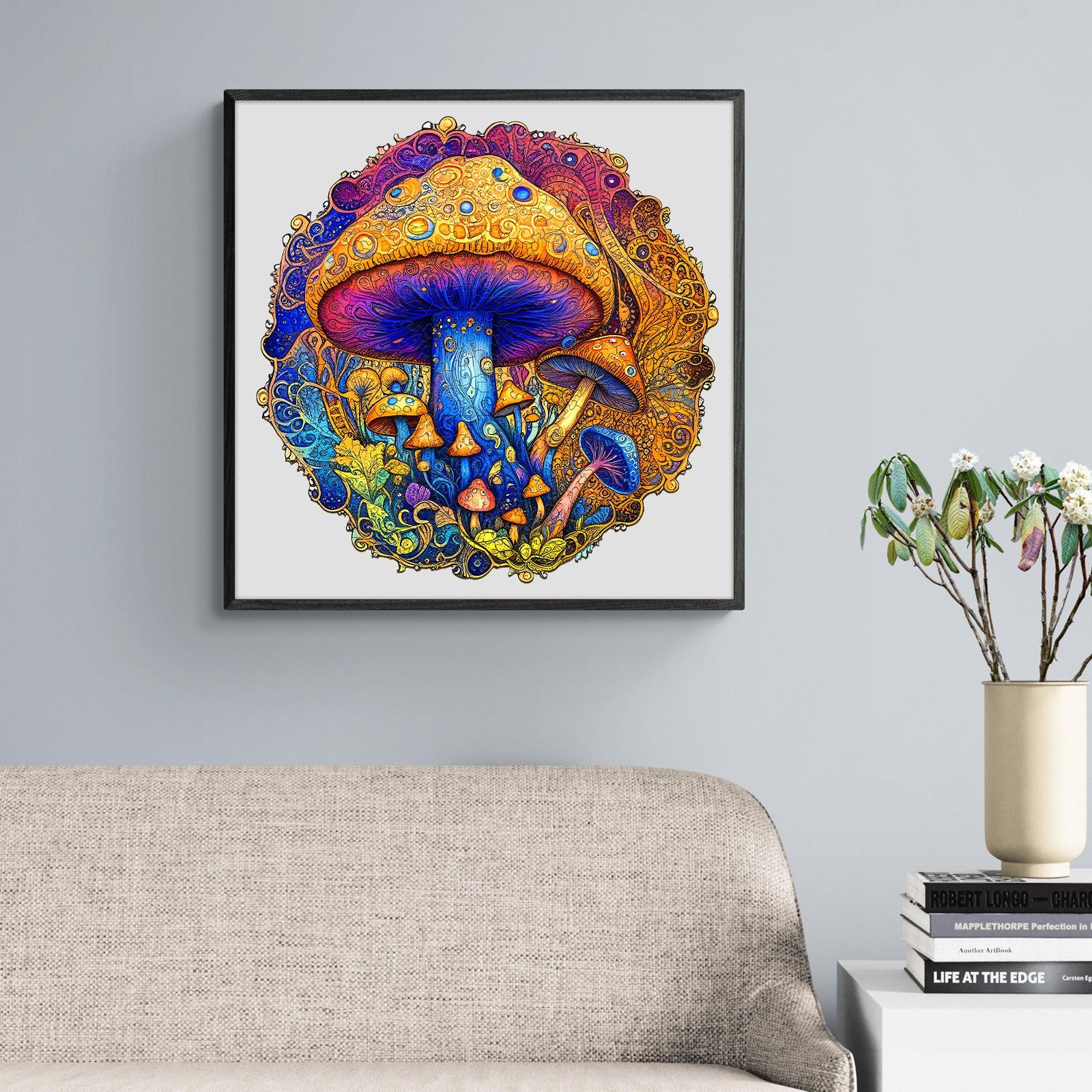 Mushroom Wooden Jigsaw Puzzle