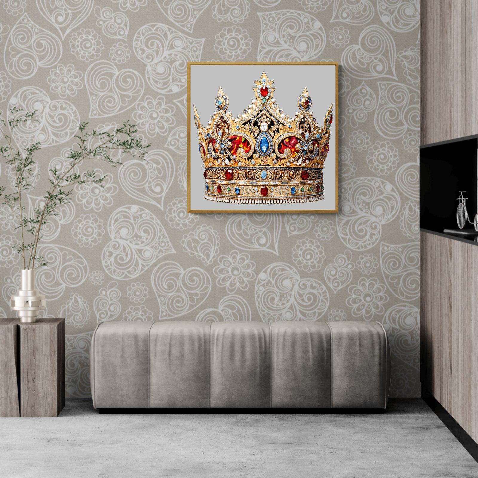 Beautiful Crown Wooden Jigsaw Puzzle