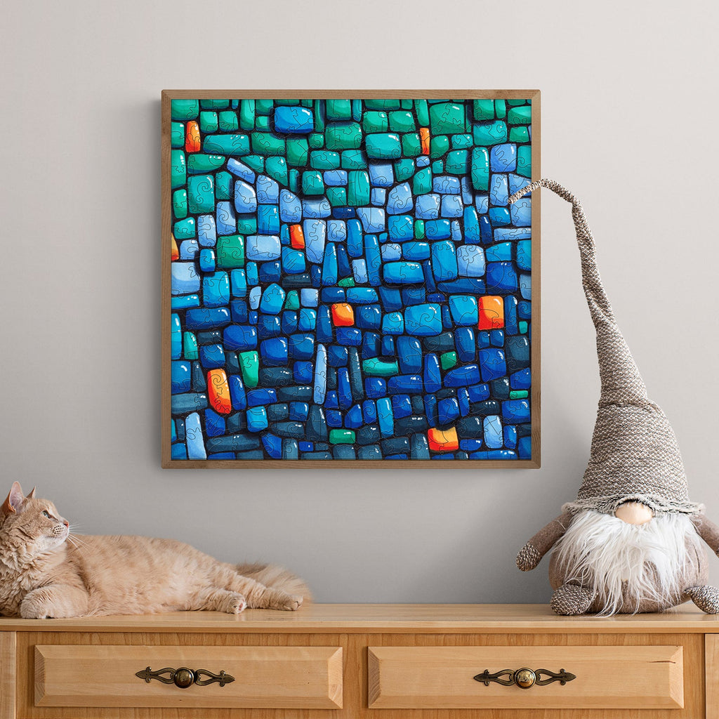 Blue Wall - By Artist Erin Desjardine