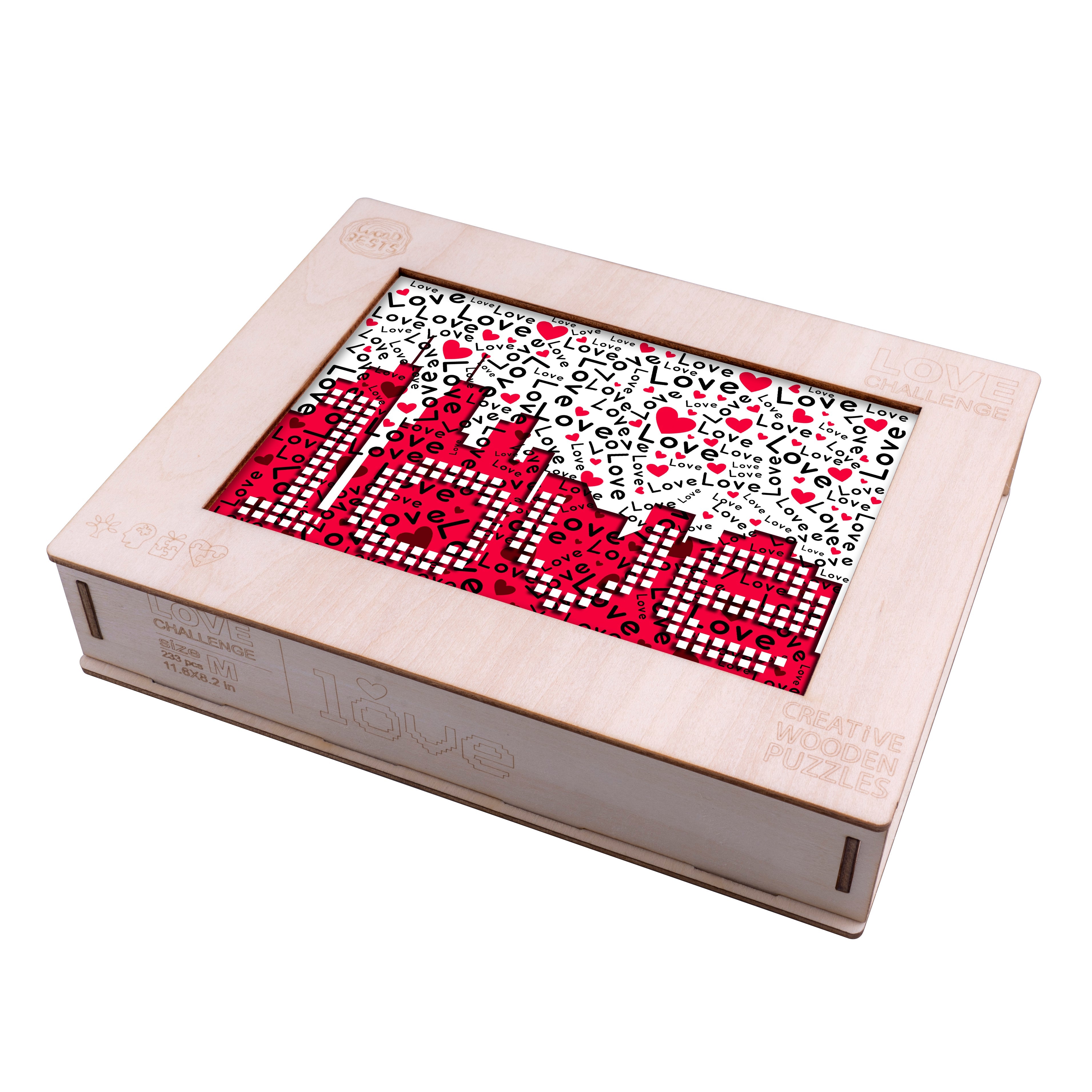 Love Challenge Wooden Jigsaw Puzzle