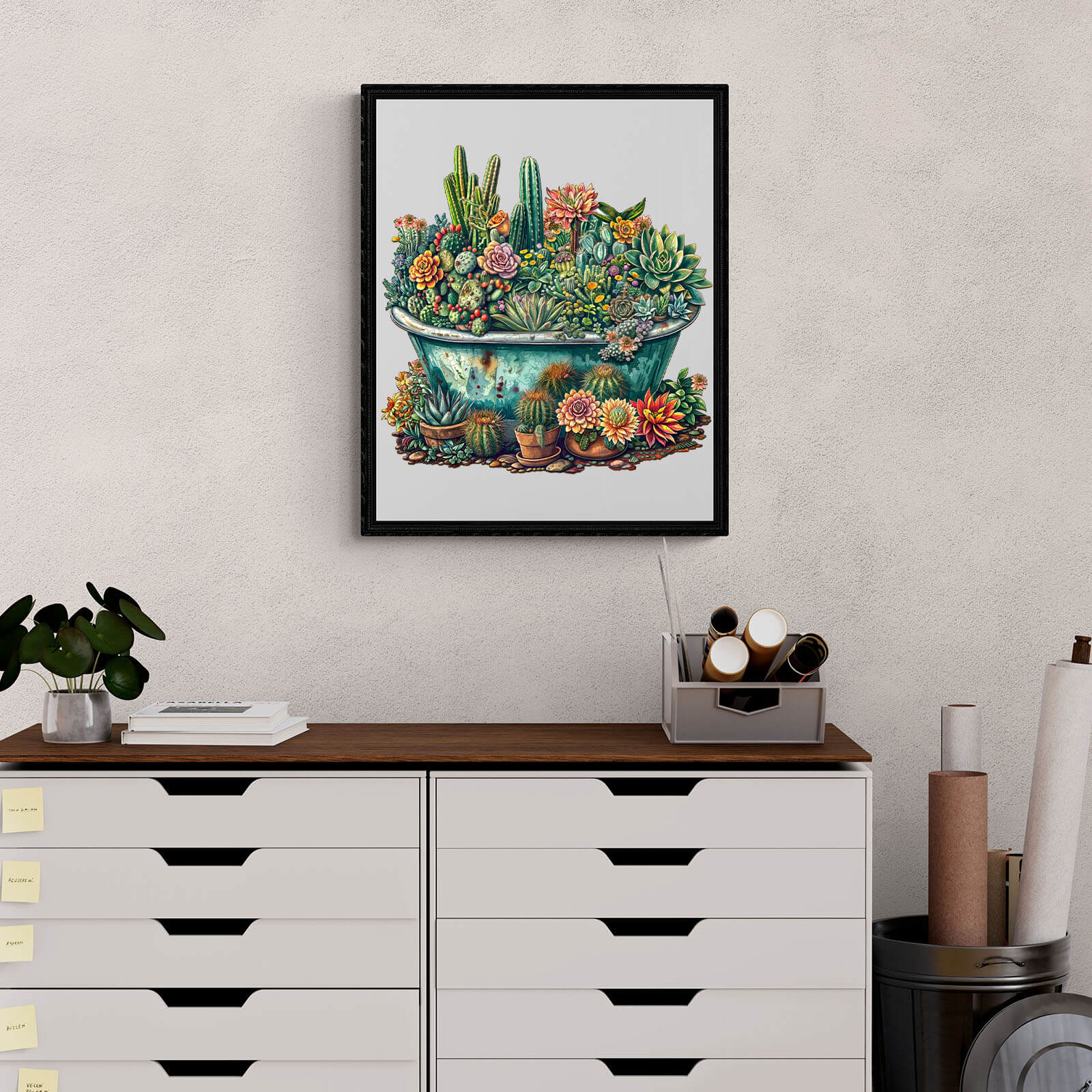 SEEK AND FIND MANTISES Wooden Jigsaw Puzzle