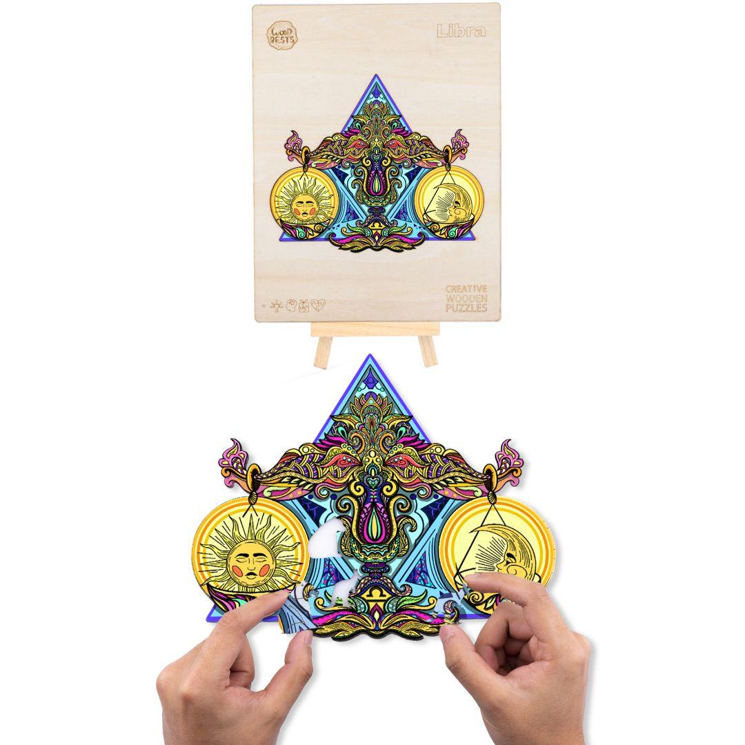 Constellation Libra Wooden Jigsaw Puzzle
