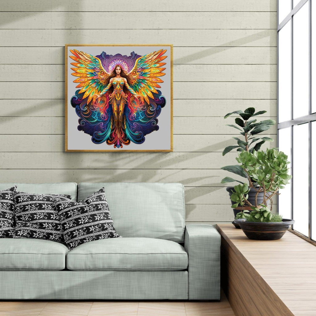 Girl with Wings Wooden Jigsaw Puzzle