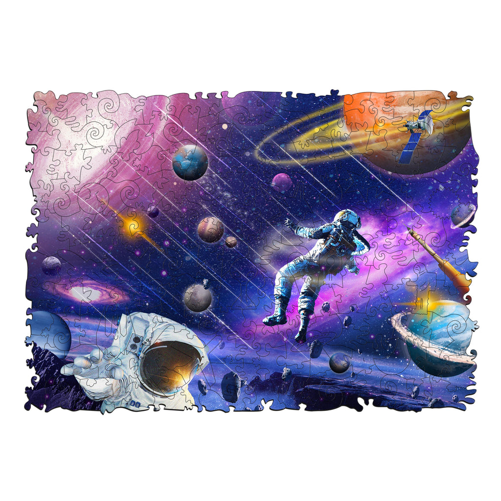 Space Exploration Wooden Jigsaw Puzzle