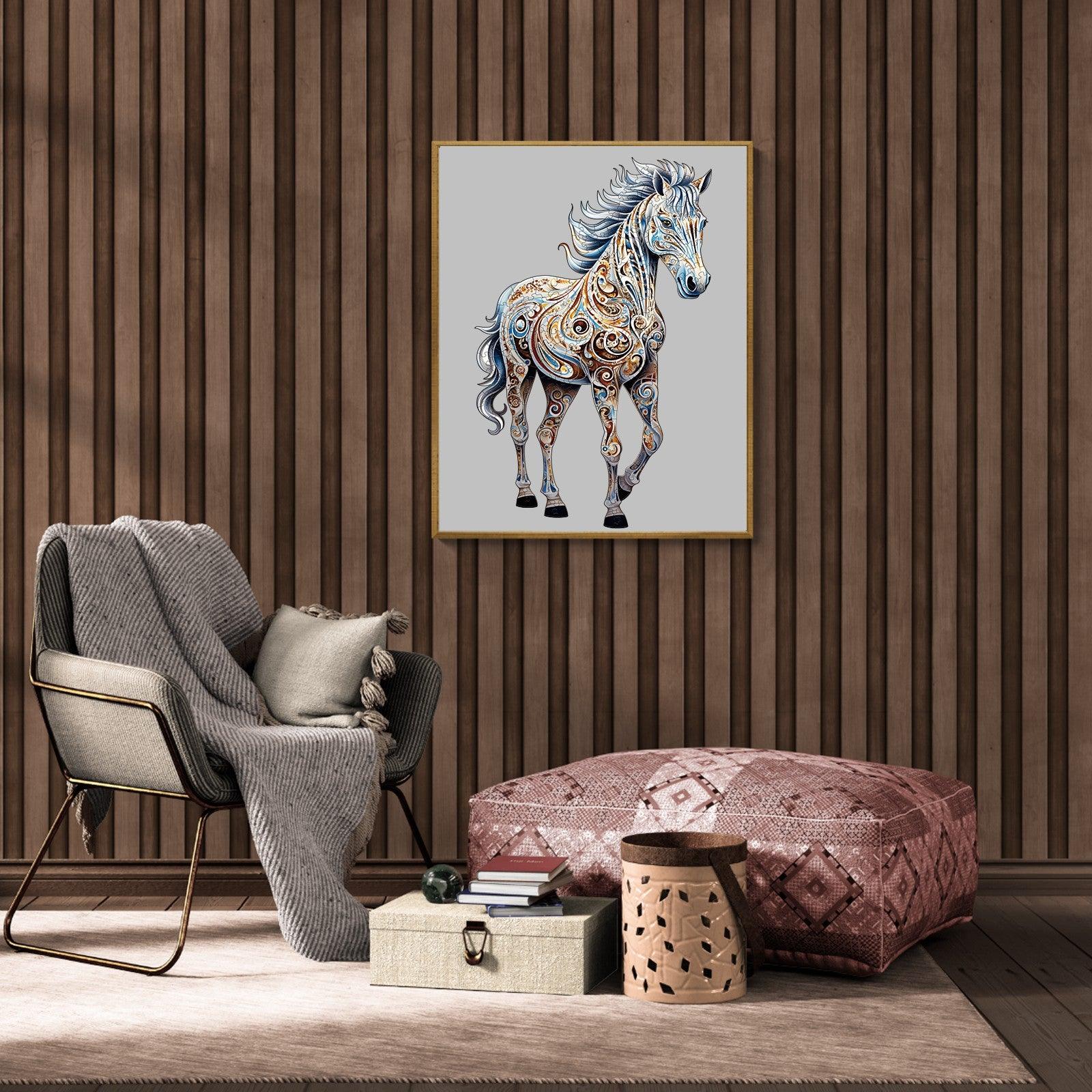 Free Zebra 2 Wooden Jigsaw Puzzle