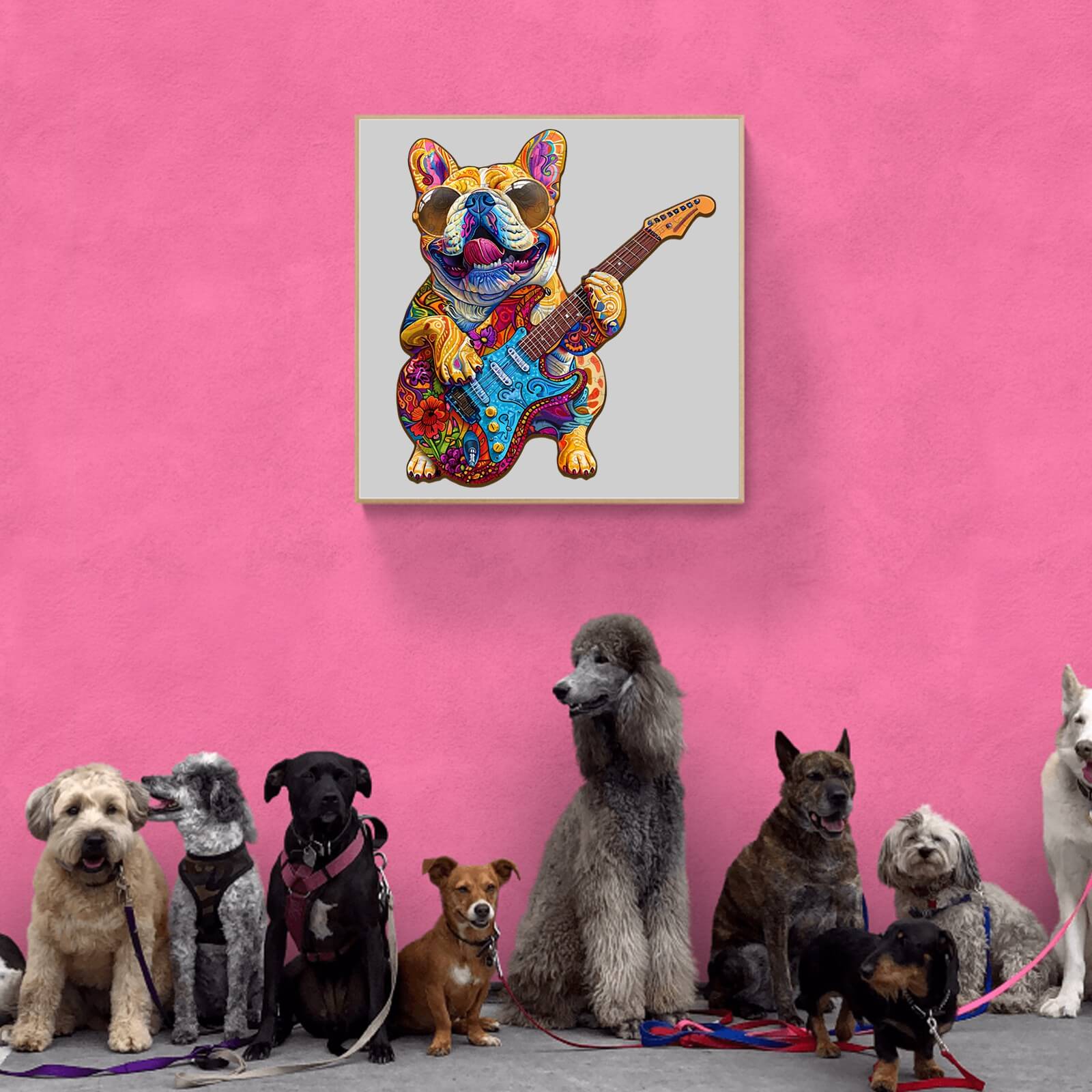 Rock Dog Wooden Jigsaw Puzzle