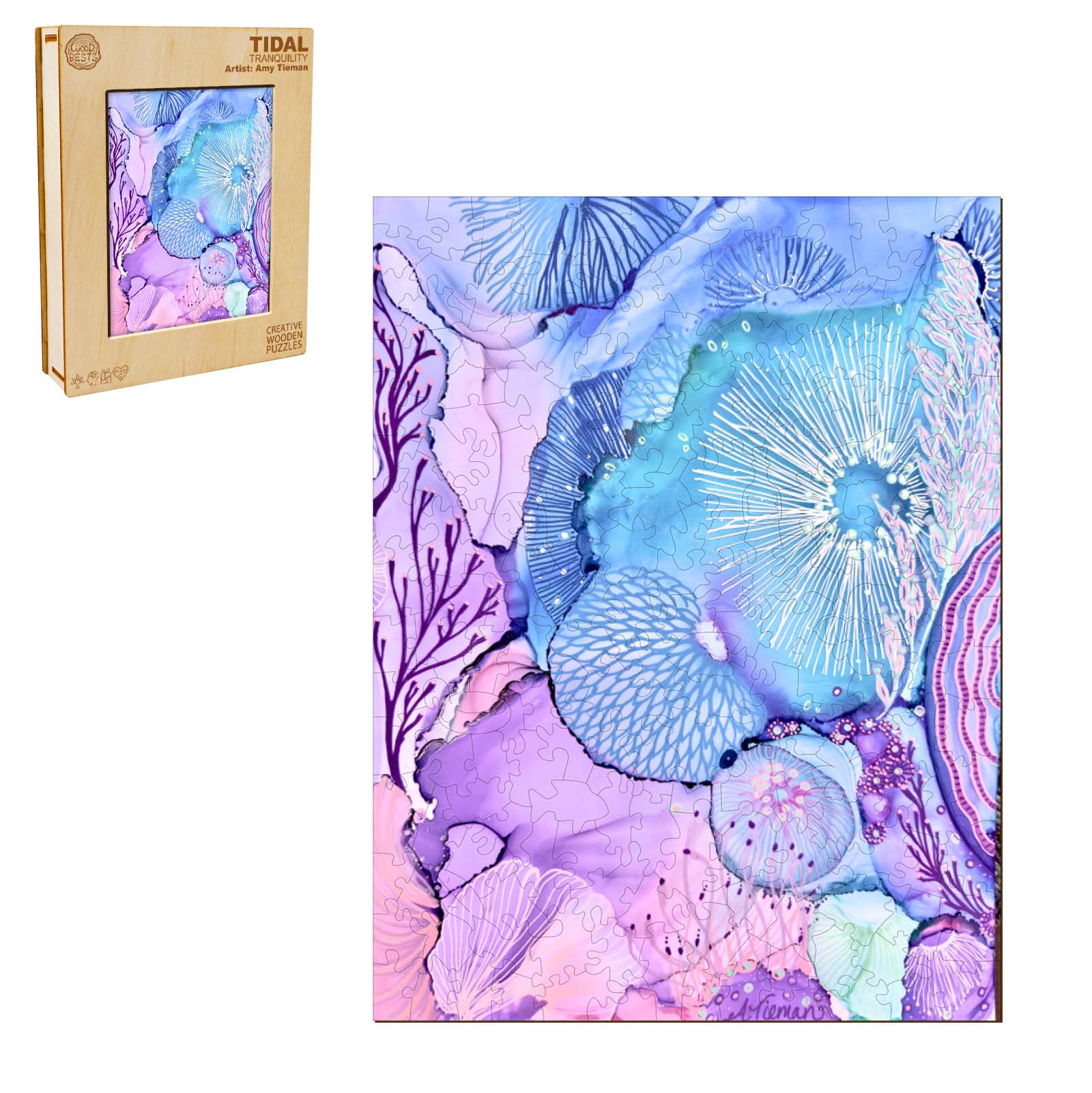 Tidal Tranquility - By Artist Amy Tieman