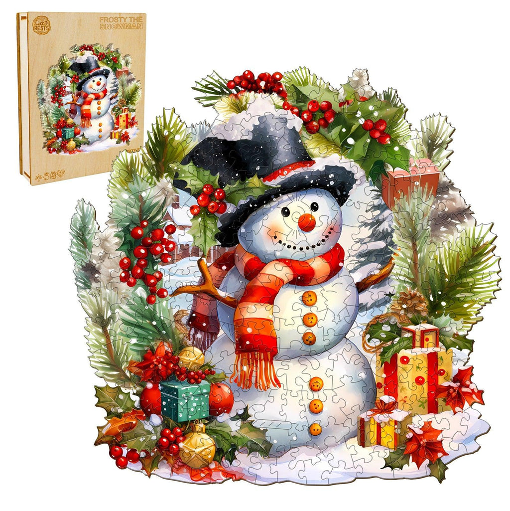 Frosty The Snowman Wooden Jigsaw Puzzle