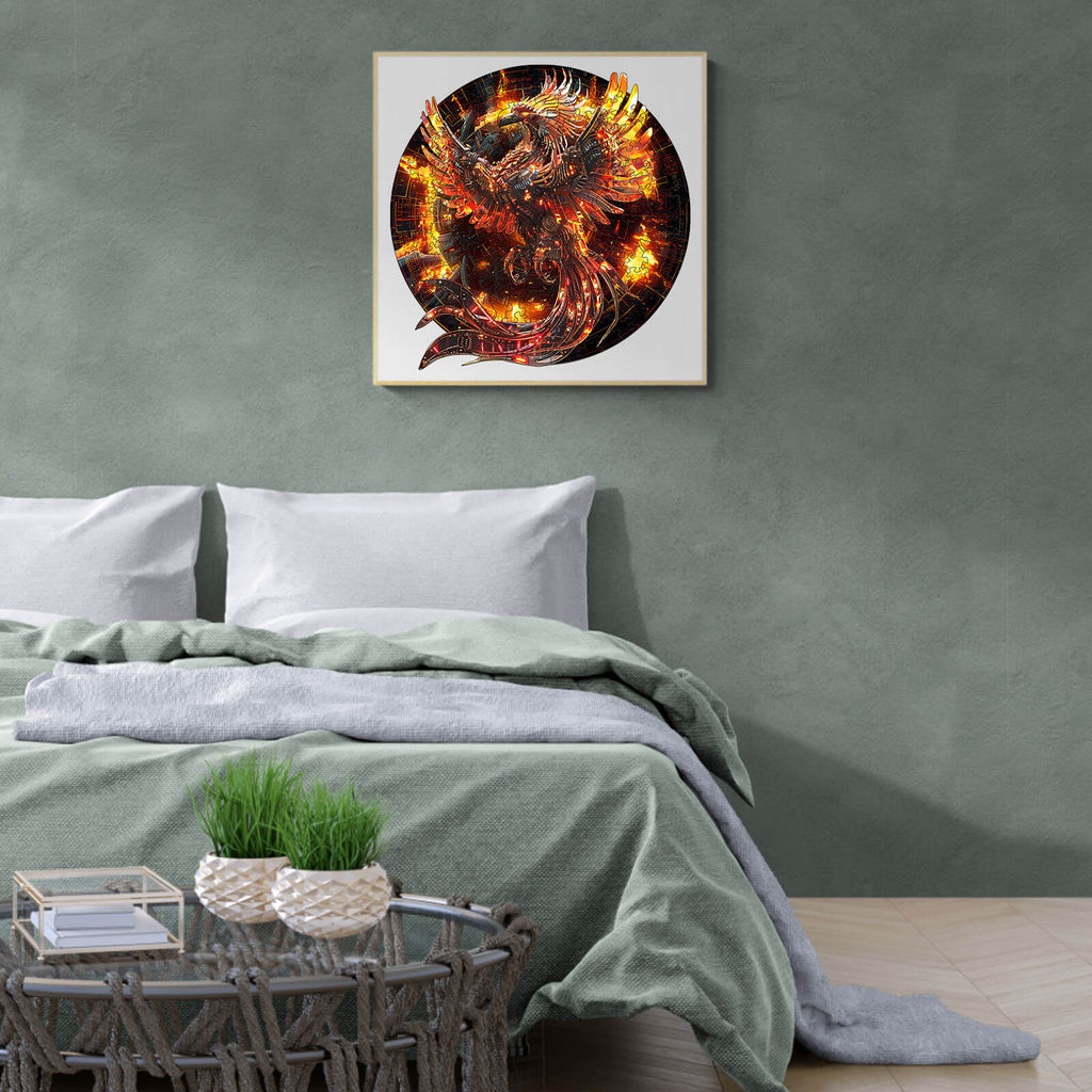 Mechanical Phoenix Wooden Jigsaw Puzzle