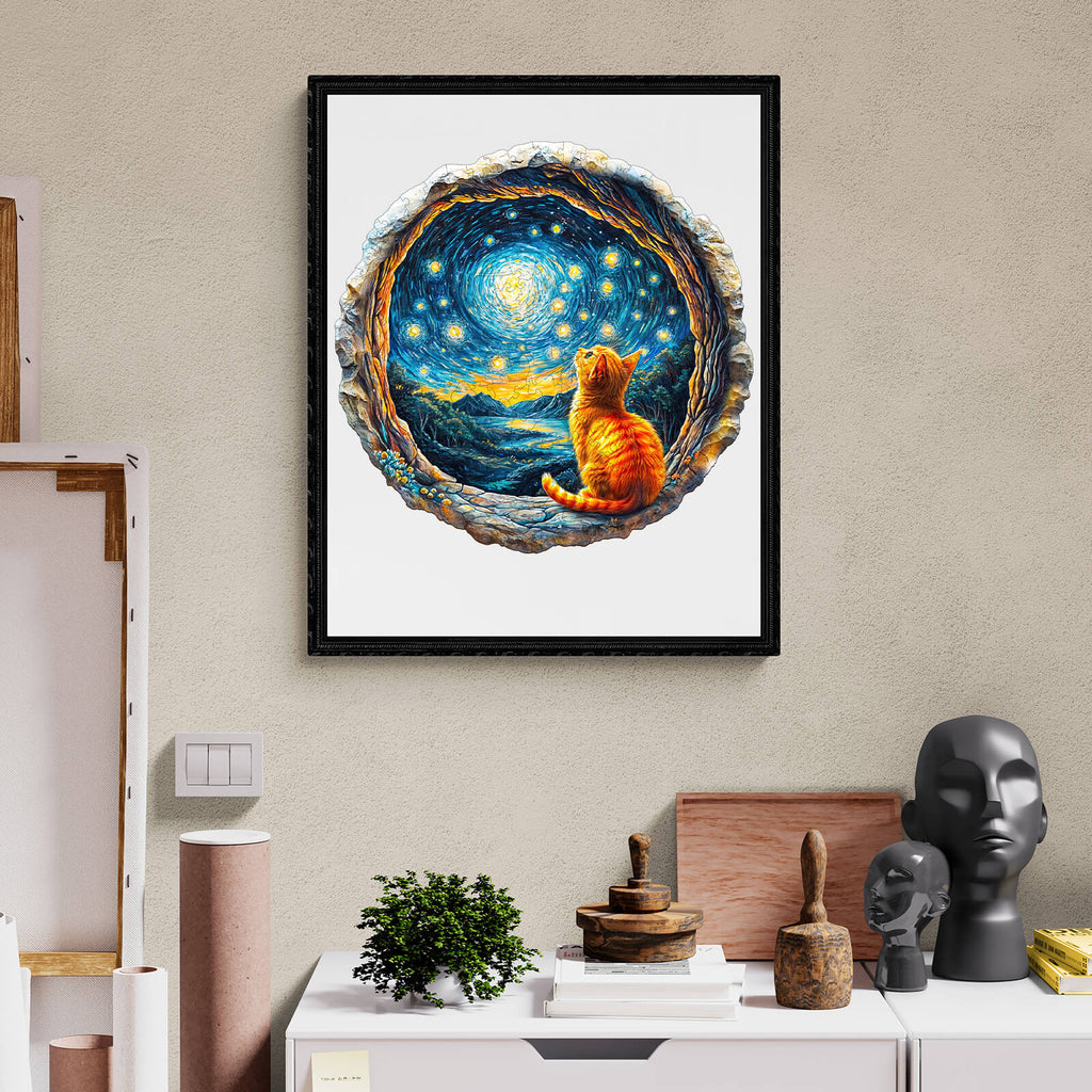 3D Starry Dream Wooden Jigsaw Puzzle