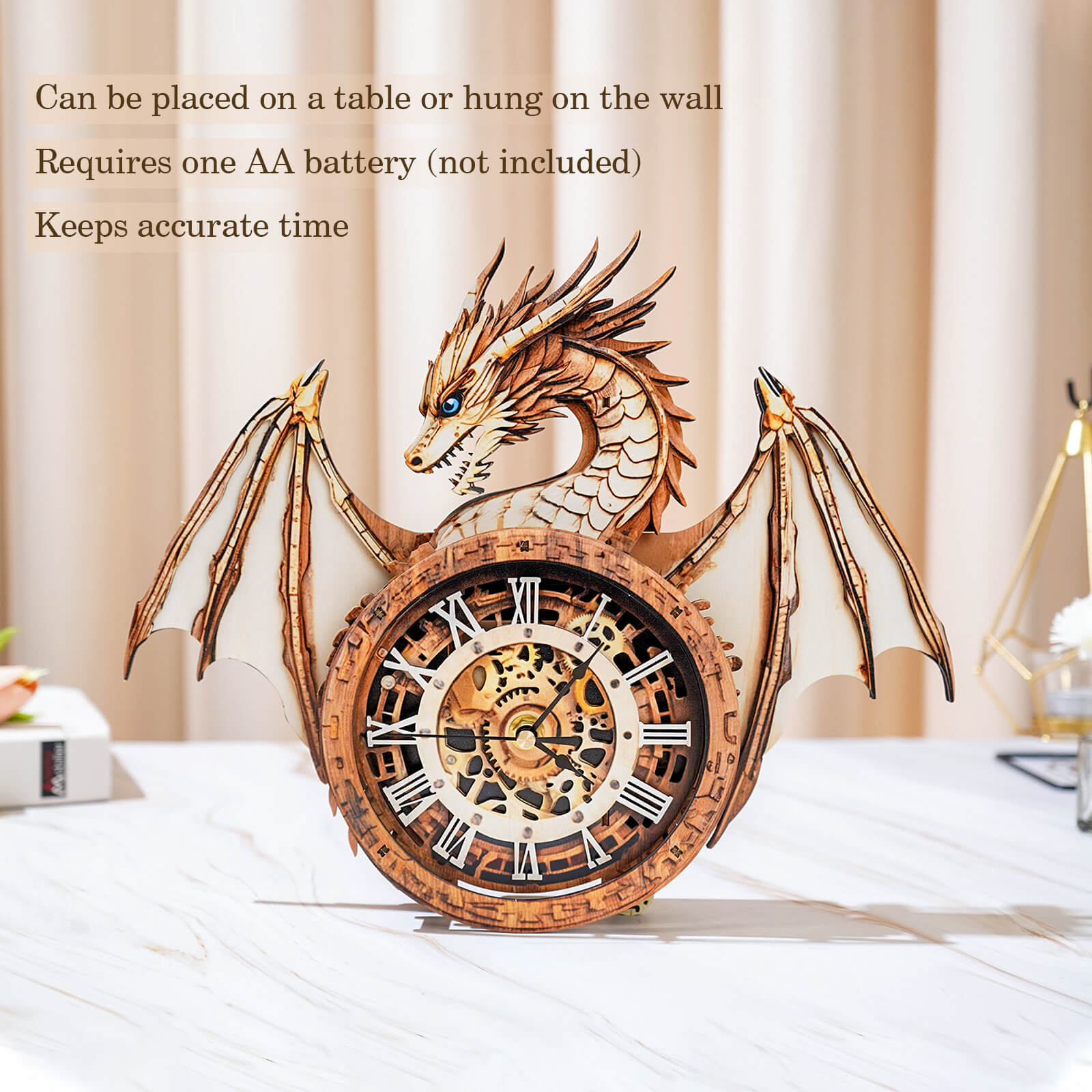 Random Different Styles of Wooden Clock