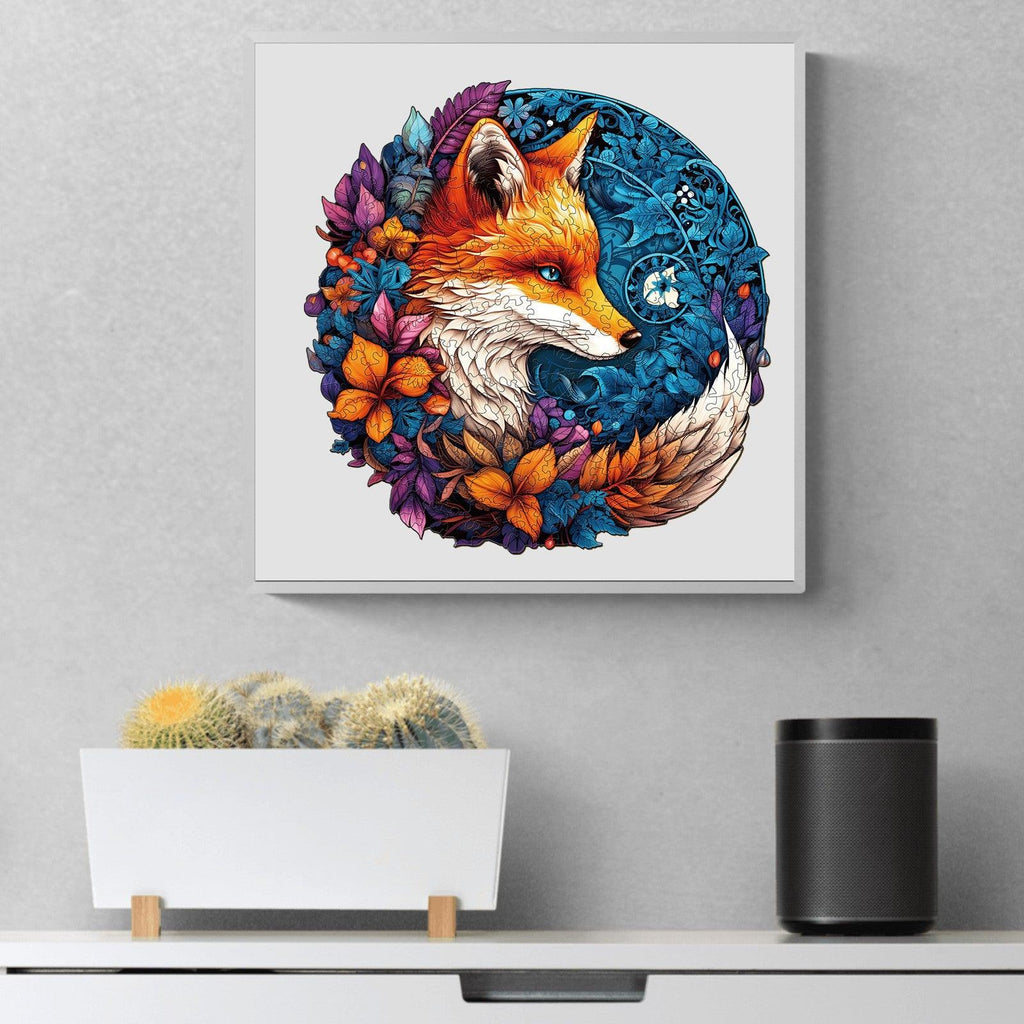 Mysterious Fox Wooden Jigsaw Puzzle