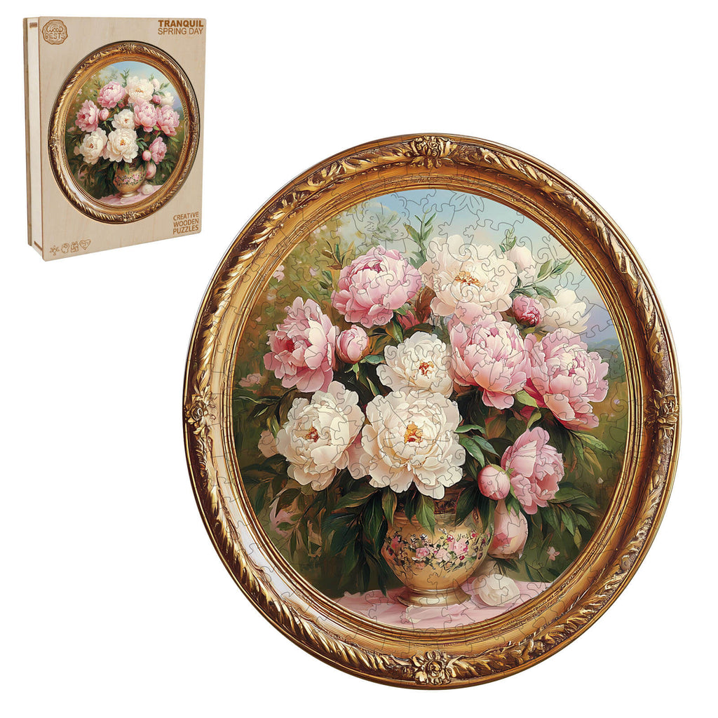 3D Tranquil Spring Day Wooden Jigsaw Puzzle