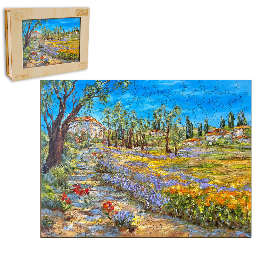 Spring in Provence - By Artist Diana Malivani