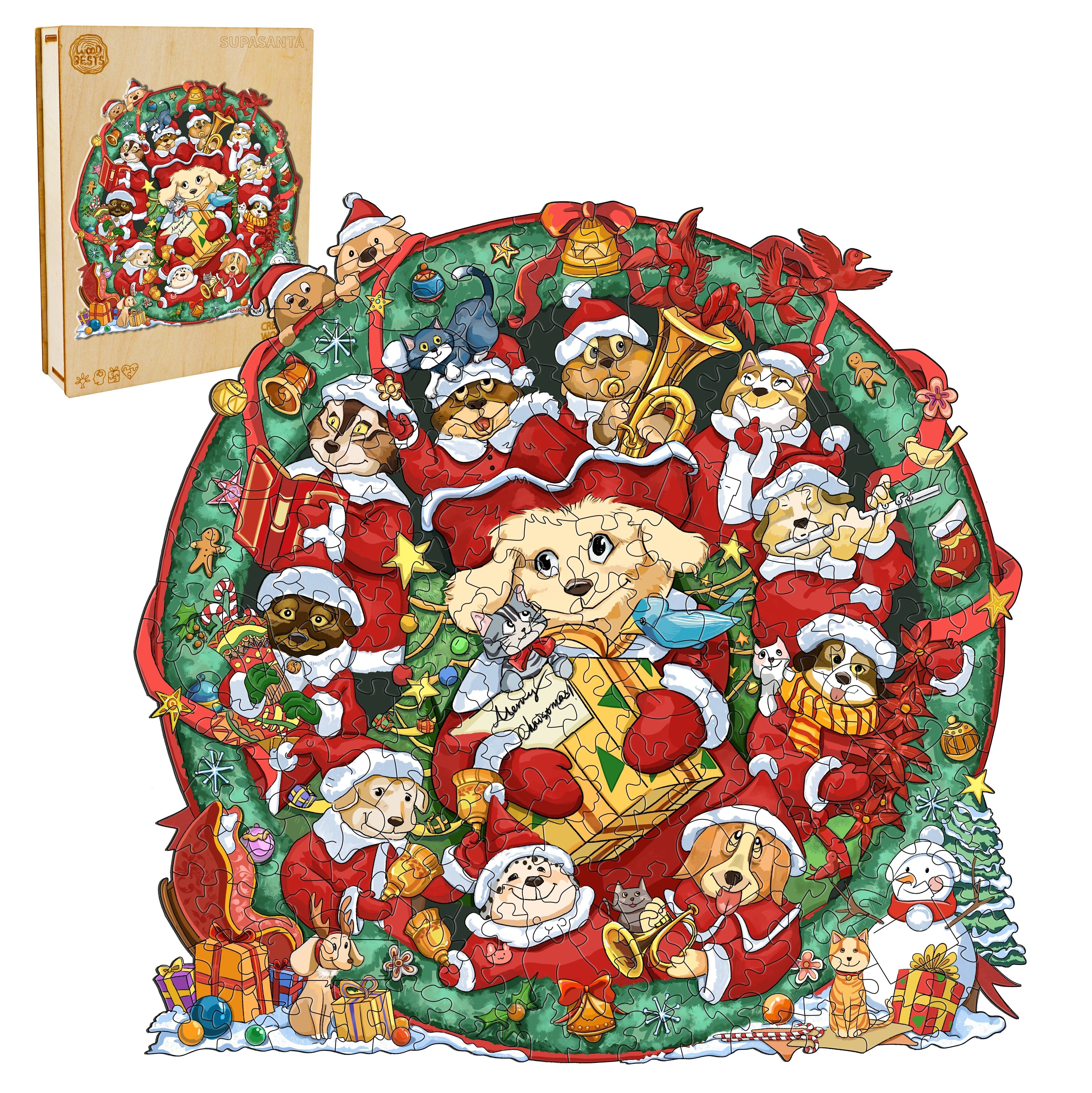 Supasanta Wooden Jigsaw Puzzle