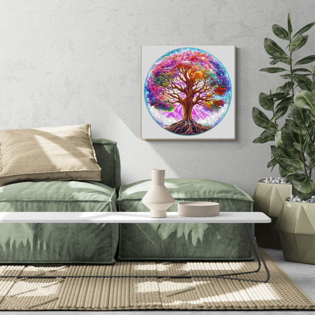 Dreamy Life Tree Wooden Jigsaw Puzzle