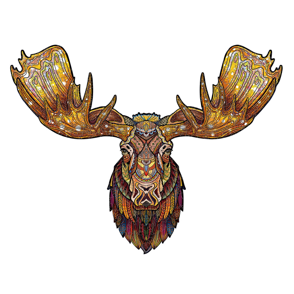 Majestic Moose Wooden Jigsaw Puzzle