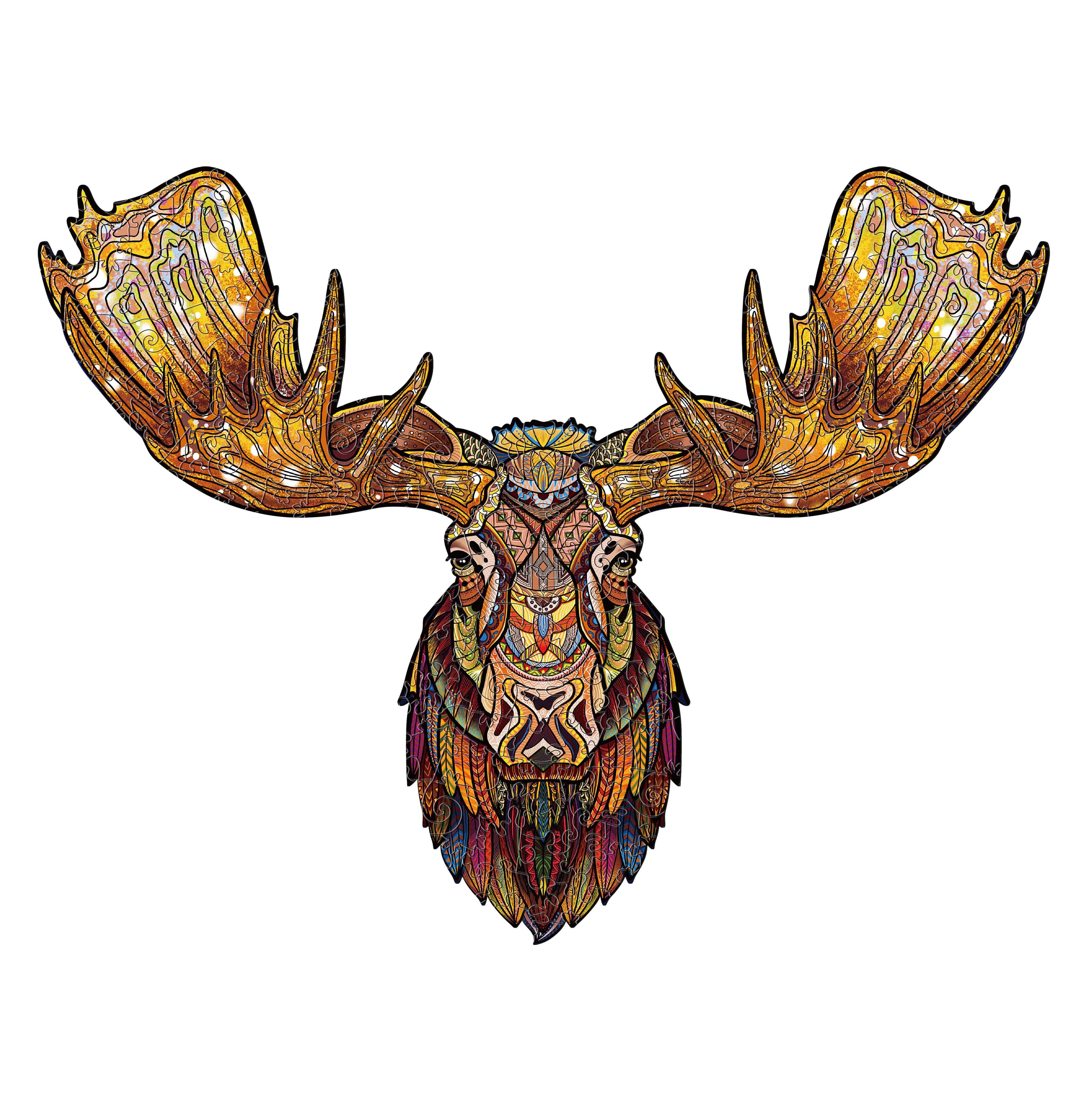 Majestic Moose Wooden Jigsaw Puzzle
