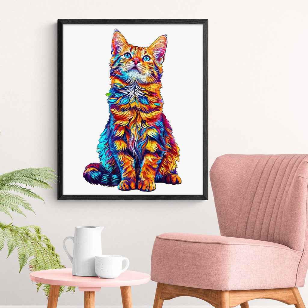 Flash Sale⚡  Bengal Cat-2 Wooden Jigsaw Puzzle
