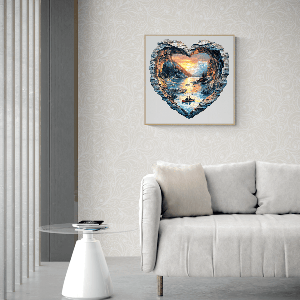 3D Lake Louise Wooden Jigsaw Puzzle