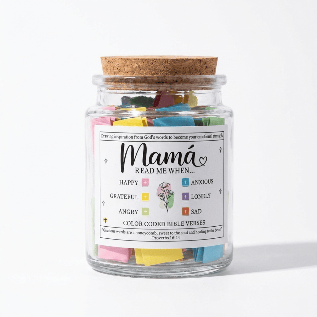 (LIMITED EDITION) Mama Jar - Handmade 90 Day Bible Verses (Free Gift Box)