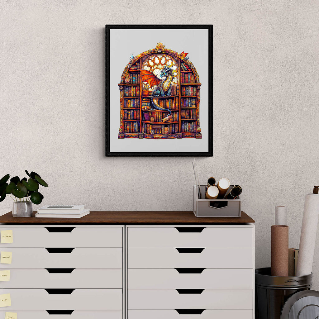 SEEK AND FIND QUILLS Wooden Jigsaw Puzzle
