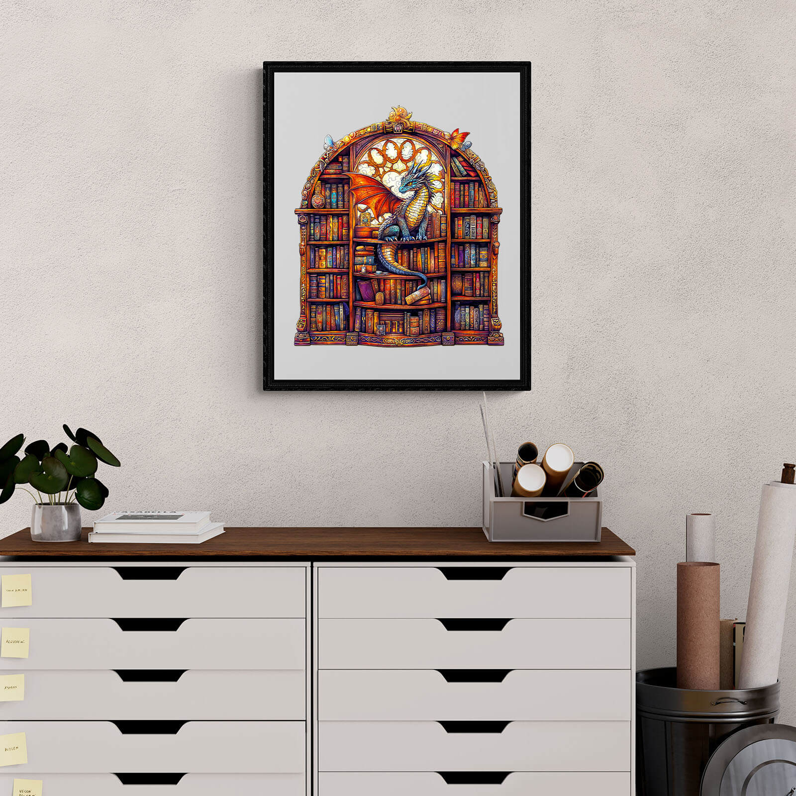 SEEK AND FIND QUILLS Wooden Jigsaw Puzzle