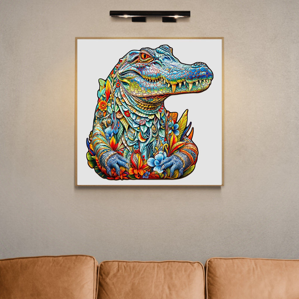 Crocodile Wooden Jigsaw Puzzle