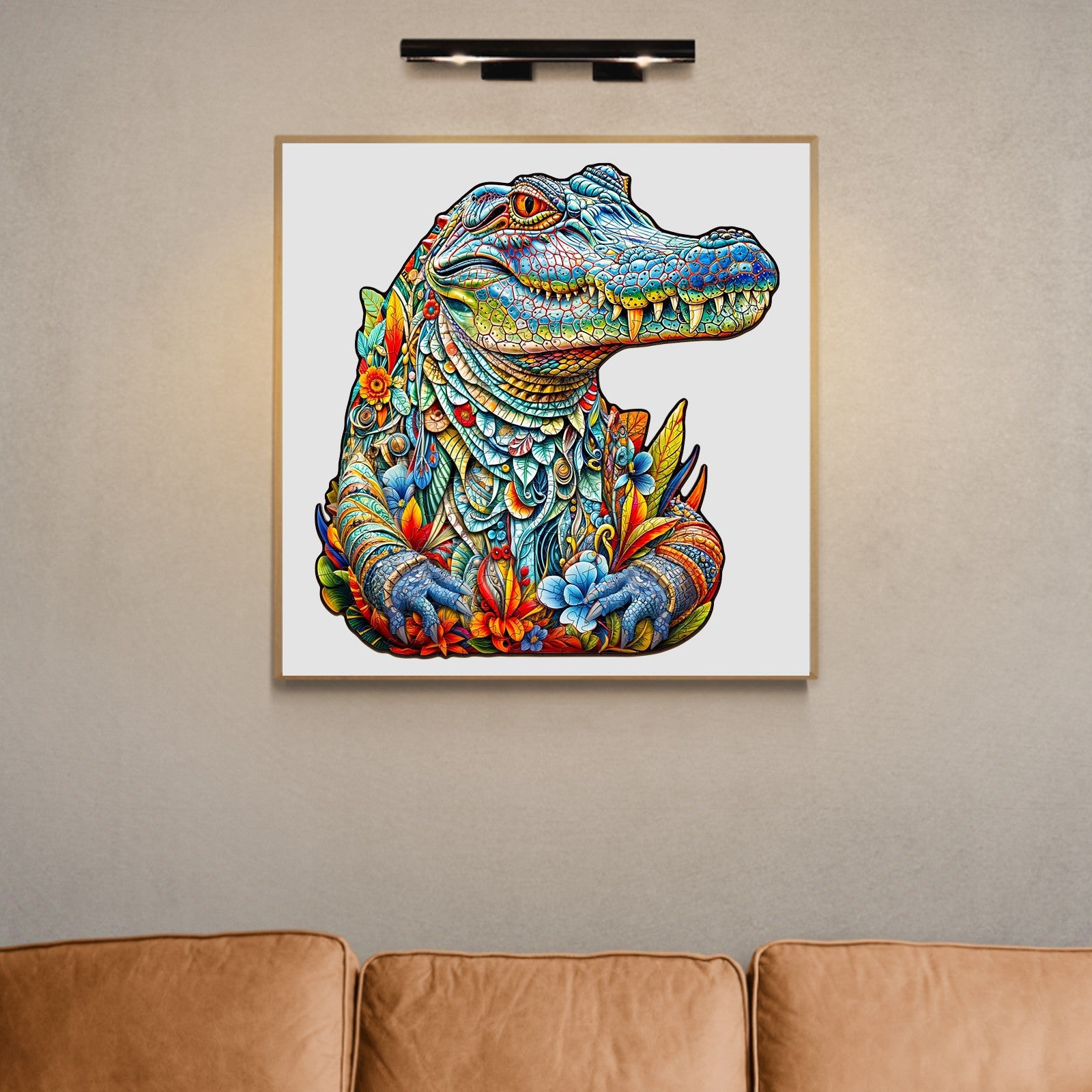 Crocodile Wooden Jigsaw Puzzle