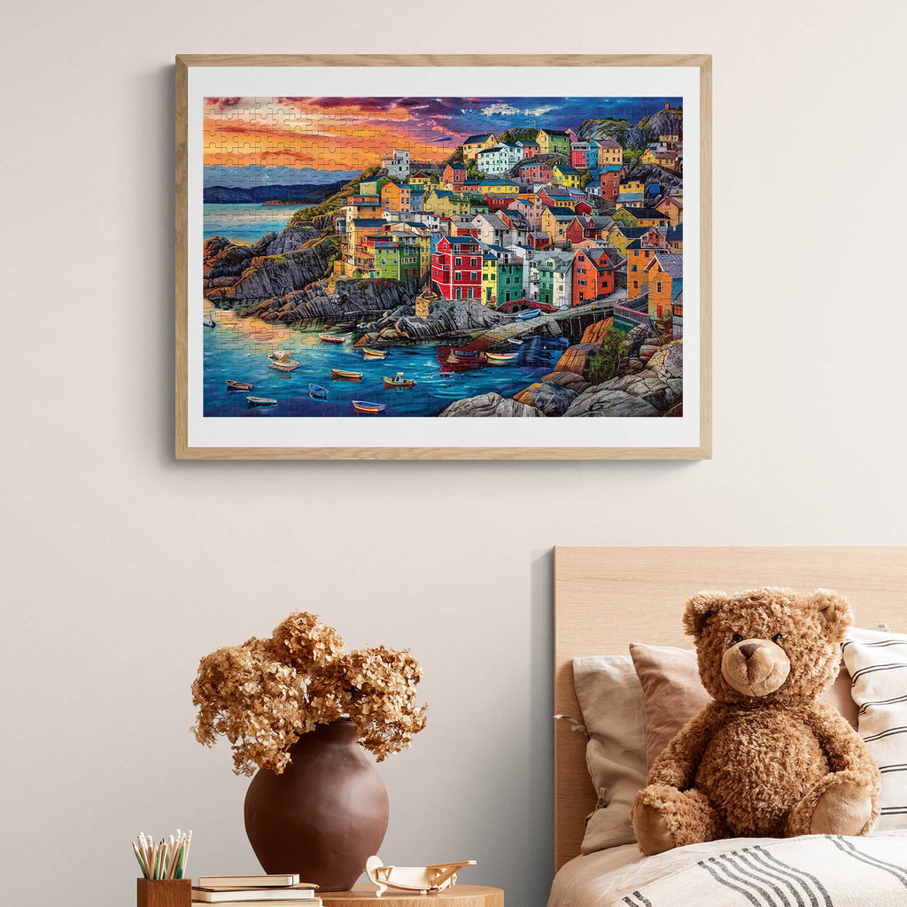 Harbor Towns 500 / 1000 Piece Puzzle
