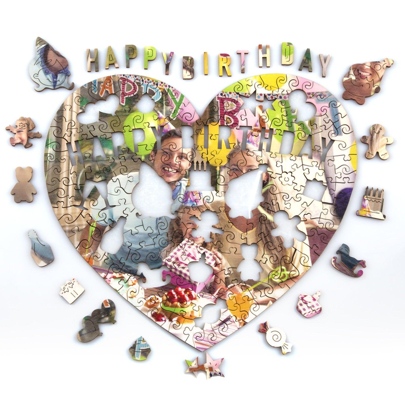 Personalized Birthday Photo Gift&Memory Puzzles