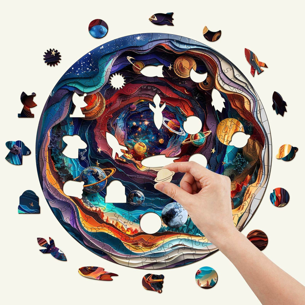 Universe Wooden Jigsaw Puzzle