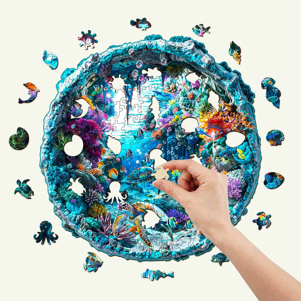 Seabed Wooden Jigsaw Puzzle