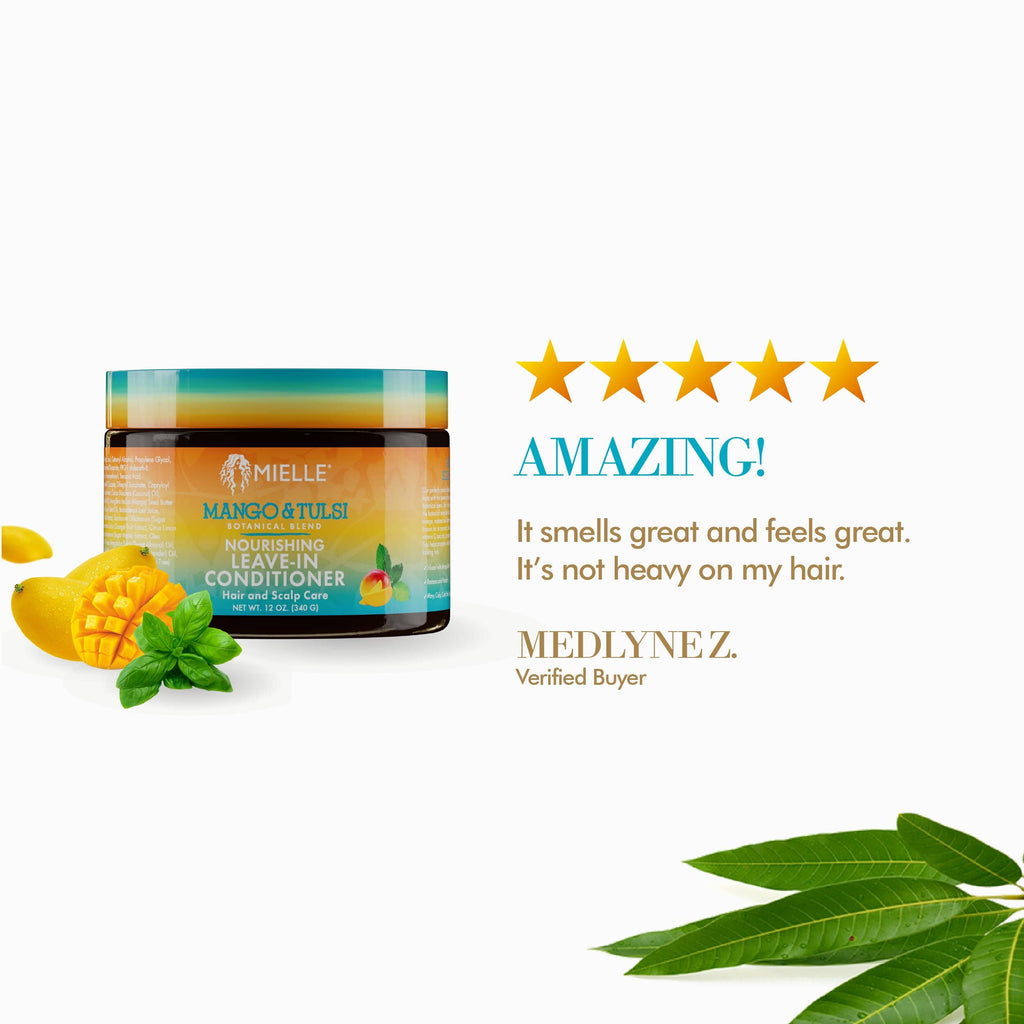 MIELLE Mango & Tulsi Nourishing Leave-In Conditioner