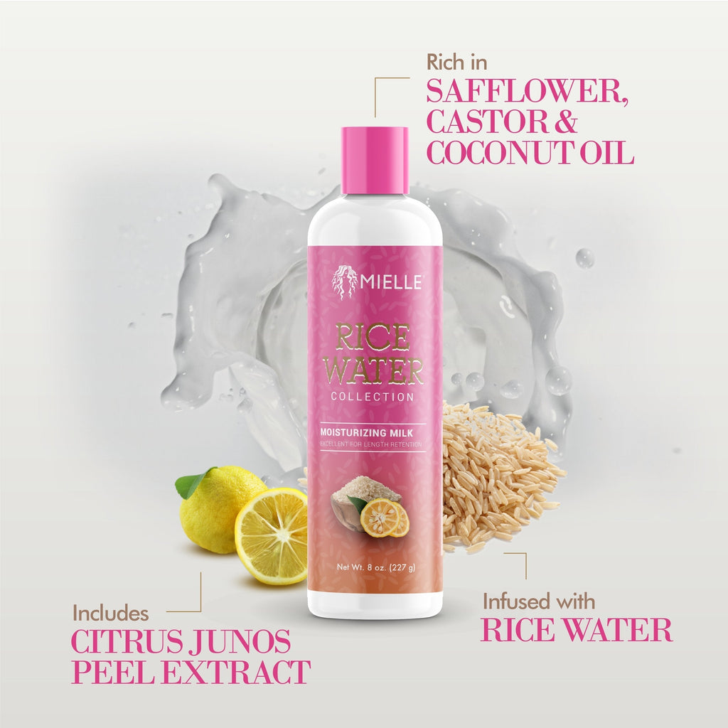 MIELLE Rice Water Hair Moisturizing Milk