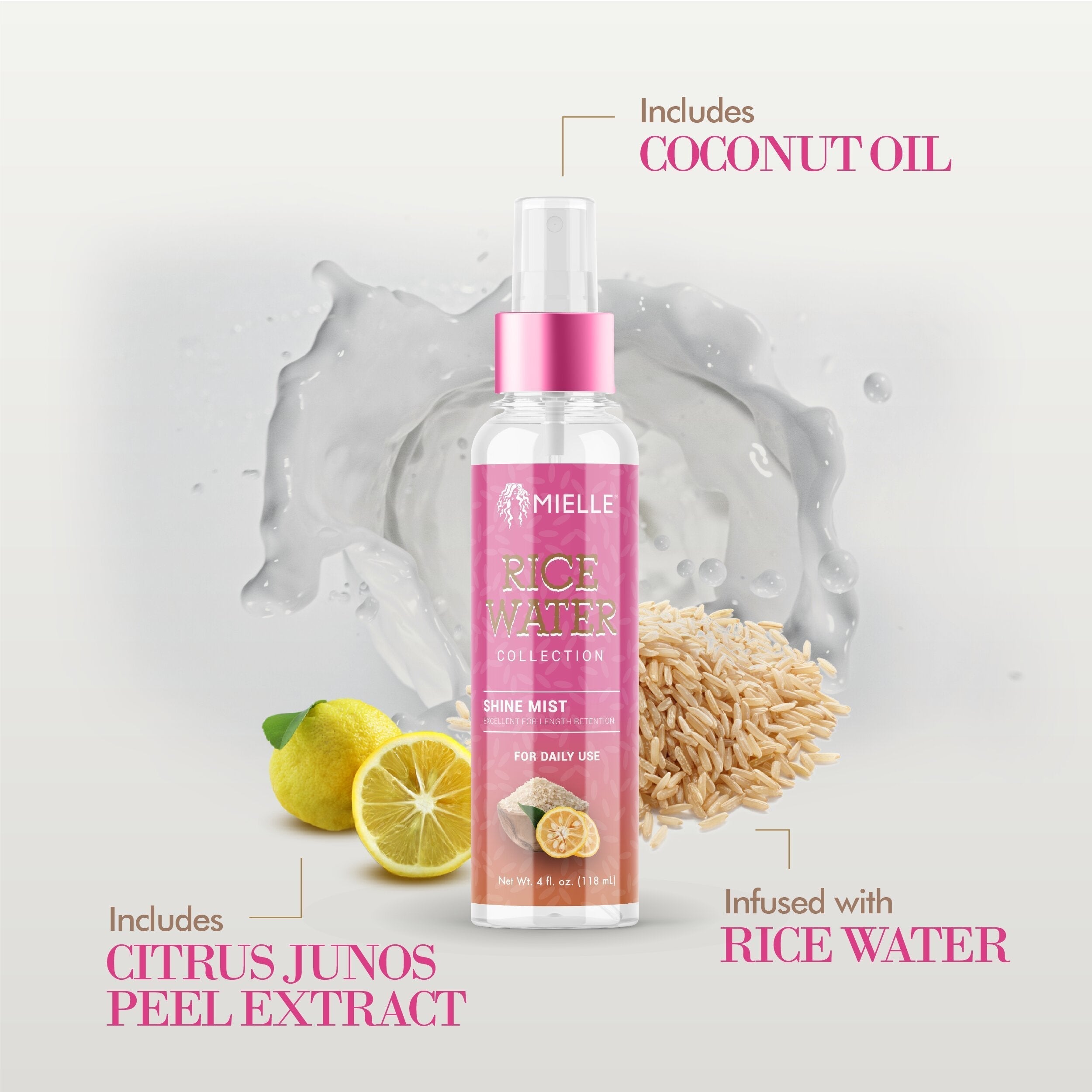 MIELLE Rice Water Shine Mist
