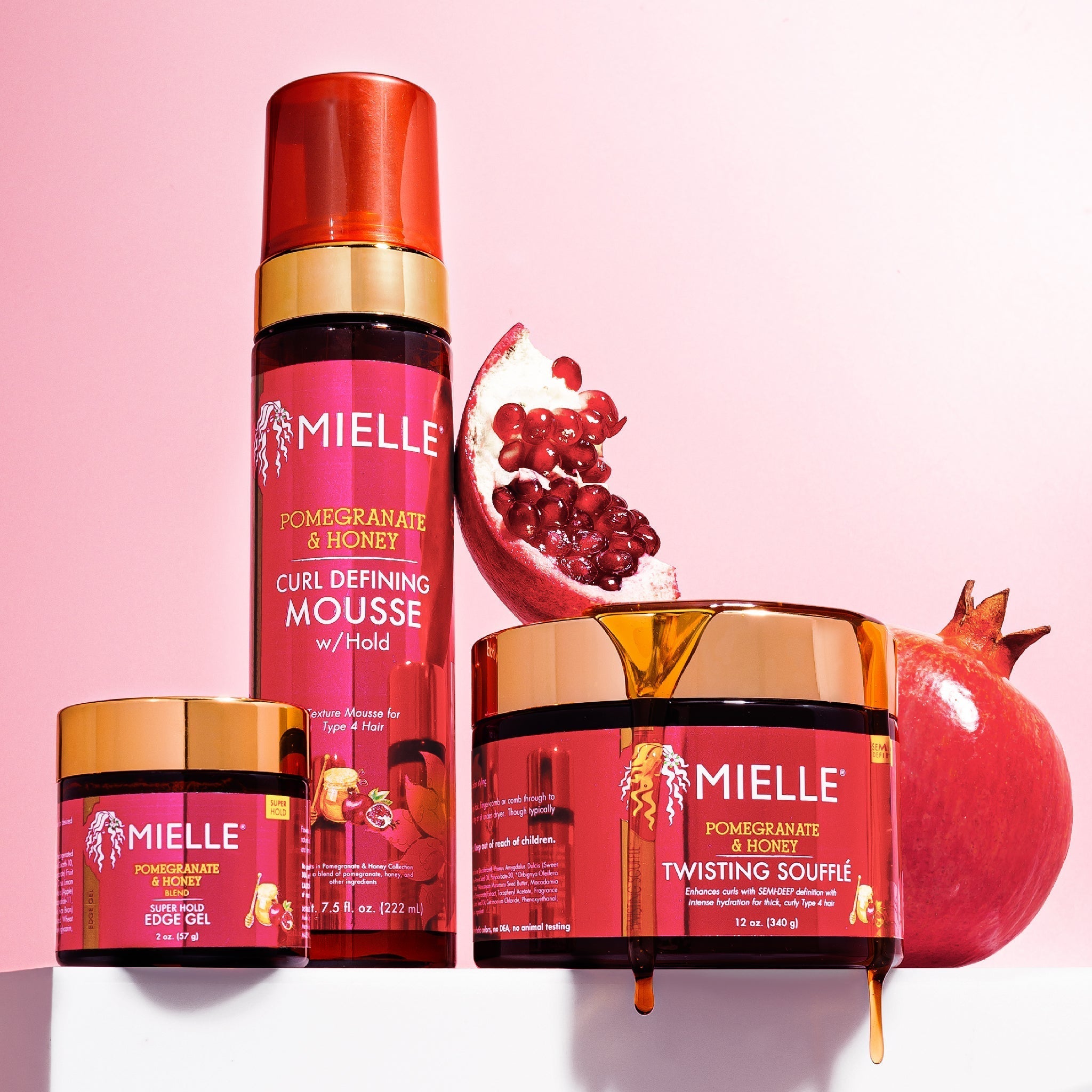 MIELLE Pomegranate & Honey Super Hold Edge Gel