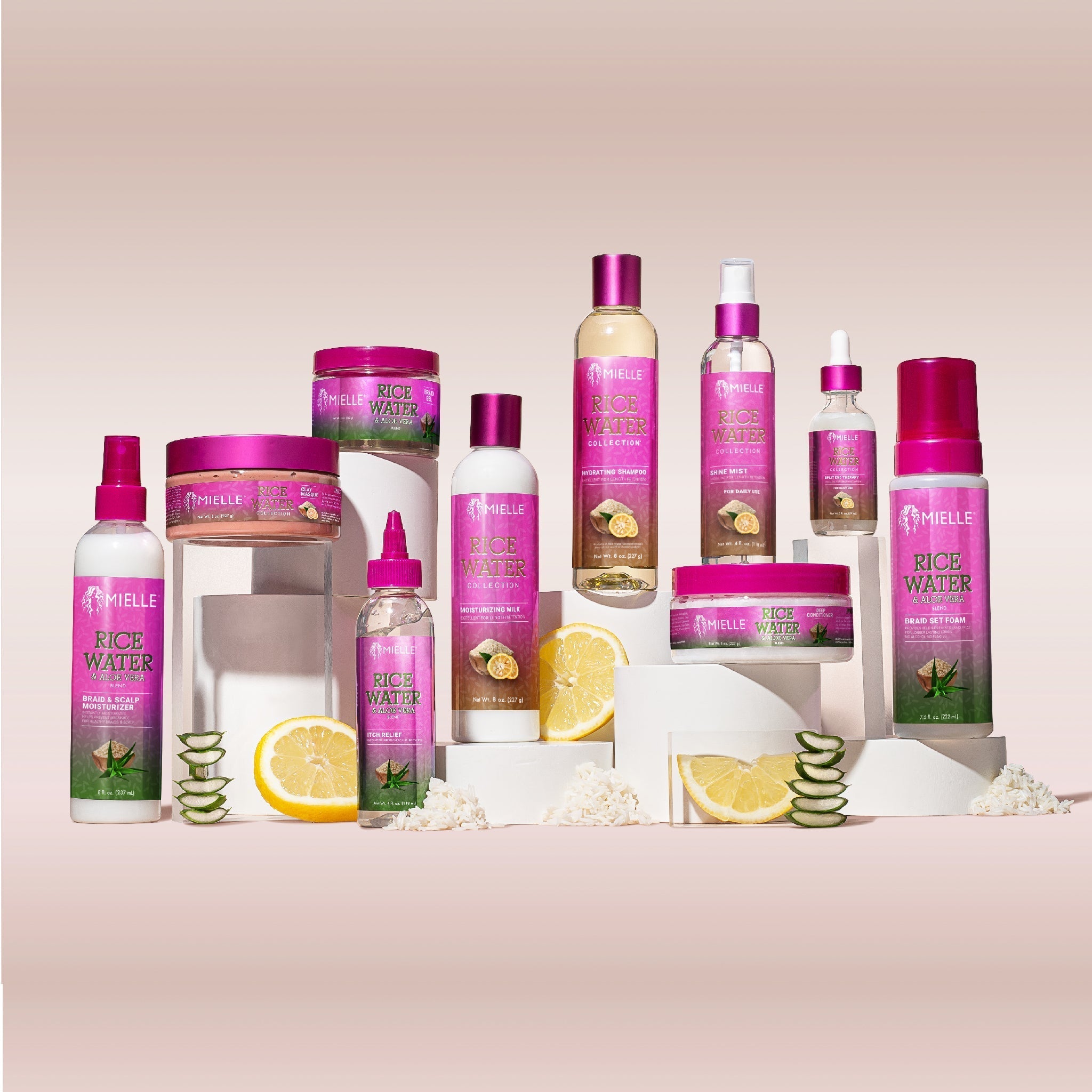 MIELLE Rice Water & Aloe Vera Braid & Scalp Moisturizer