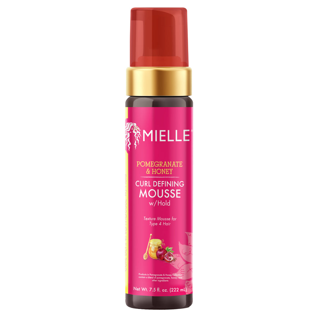 MIELLE Pomegranate & Honey Curl Defining Mousse with Hold
